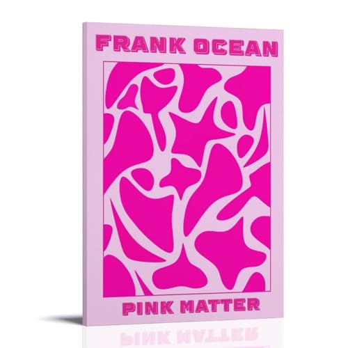 YHZCSCDXY Leinwandposter "Frank Ocean Sänger", Musik-Cover, Wandkunst, dekoratives Gemälde, Schlafzimmer, 30 x 45 cm, Rahmenstil von YHZCSCDXY