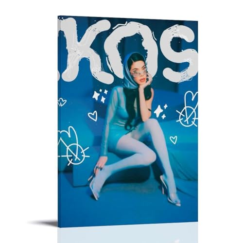 YHZCSCDXY Leinwandposter Kenia Os Sänger mit Musik-Cover, Wandkunst, dekoratives Gemälde, Schlafzimmer, 50 x 75 cm, Rahmenstil YHZCSCDXY Leinwandposter Kenia Os Sänger mit Musik-Cover, Wandkunst, dekoratives Gemälde, Schlafzimmer, 50 x 75 cm, Rahmenstil von YHZCSCDXY