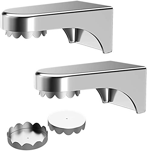 2 Stück Magnet-Seifenhalter, Seifenhalter, Edelstahl, Wandhalterung mit 4 Deckeln für Spüle, Waschbecken, Küche, Badezimmer von YHmall
