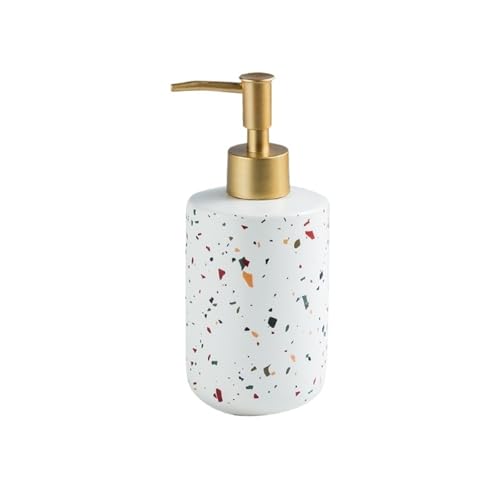 Arbeitsplatte 370ml Keramik Lotion Seife Dispenser Nachfüllbare Pumpe Flaschen for Badezimmer, Arbeitsplatte Badezimmerdekor Arbeitsplatte 370ml Keramik Lotion Seife Dispenser Nachfüllbare Pumpe Flaschen for Badezimmer, Arbeitsplatte Badezimmerdekor von YHxFlux