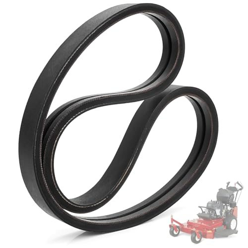 YIBEICO Radantriebsriemen für Exmark Metro 91.4 cm 121.9 cm 132.1 cm Rasenmäher für 1-323288 323288 Rasenmäher Antriebsriemen Ersatz Zubehör (1) von YIBEICO