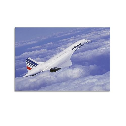 YIBIN Luftfahrt-Poster für Concorde-Poster, dekoratives Gemälde, Leinwand-Wandposter und Kunstdruck, modernes Familienschlafzimmer-Dekor-Poster, 20 x 30 cm YIBIN Luftfahrt-Poster für Concorde-Poster, dekoratives Gemälde, Leinwand-Wandposter und Kunstdruck, modernes Familienschlafzimmer-Dekor-Poster, 20 x 30 cm von YIBIN
