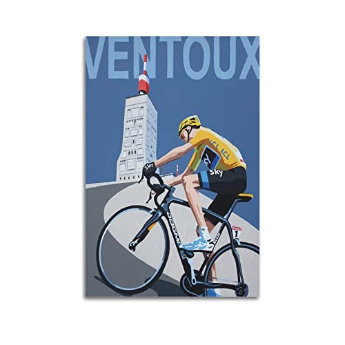 YIBIN Vintage-Poster für die Tour de France Mont Ventaux Poster Dekorative Malerei Leinwand Wandposter und Kunstbild Druck Moderne Familie Schlafzimmer Dekor Poster 60 x 90 cm YIBIN Vintage-Poster für die Tour de France Mont Ventaux Poster Dekorative Malerei Leinwand Wandposter und Kunstbild Druck Moderne Familie Schlafzimmer Dekor Poster 60 x 90 cm von SYNYEY