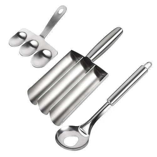 3 praktische Fleischbällchen-Schaufel-Macher, Fleischbällchen-Bastelformen, leicht zu reinigen, Küchen-Kochwerkzeug, Fleischbällchenherstellungswerkzeug von YIBOZI