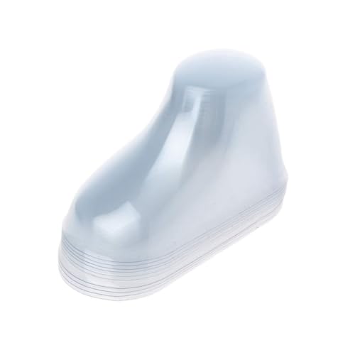 YIBOZI 10 Stück transparente Kunststoff-Babyfüße Display Schaufenster Schuhspanner Babyschuhe und Socken 8/9/10,5/11/12 cm transparente Babyschuhe YIBOZI 10 Stück transparente Kunststoff-Babyfüße Display Schaufenster Schuhspanner Babyschuhe und Socken 8/9/10,5/11/12 cm transparente Babyschuhe von YIBOZI