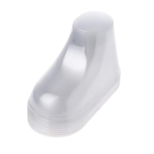 YIBOZI 10 Stück transparente Kunststoff-Babyfüße Display Schaufenster Schuhspanner Babyschuhe und Socken 8/9/10,5/11/12 cm transparente Babyschuhe YIBOZI 10 Stück transparente Kunststoff-Babyfüße Display Schaufenster Schuhspanner Babyschuhe und Socken 8/9/10,5/11/12 cm transparente Babyschuhe von YIBOZI