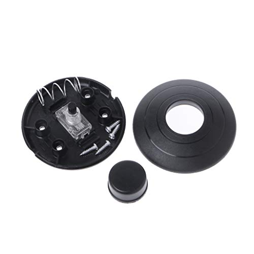 YIBOZI Fußpedal Druckschalter Inline Lampe LED Licht Ein-Aus Steuerung Beleuchtung Schalter Fußpedal Push Switch von YIBOZI