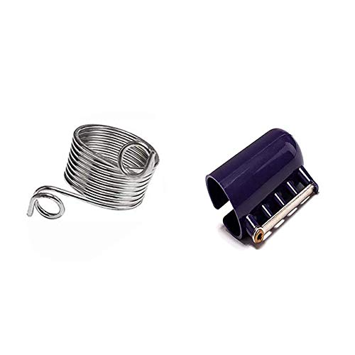 YICBOR Metall-Fingerhut Norweger mit 2 Garnführungen #624144 Strick-Fingerhut mit 4 Garnführungen #624147 von YICBOR