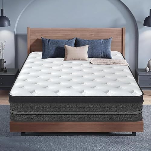 Matratze 140x200 cm Höhe 30cm, Taschenfederkernmatratze 7 Zonen Härtegrad H3 Perfekte Unterstützung, Federkernmatratze für Ergonomische Rückenentlastung, Matratzen Öko-Tex Zertifiziert, Hypoallergen Matratze 140x200 cm Höhe 30cm, Taschenfederkernmatratze 7 Zonen Härtegrad H3 Perfekte Unterstützung, Federkernmatratze für Ergonomische Rückenentlastung, Matratzen Öko-Tex Zertifiziert, Hypoallergen von YIDATONG