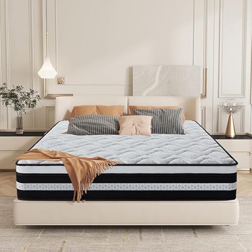 Matratze 160x200 cm 28cm Höhe 7-Zonen Federkernmatratze Orthopädische Taschenfederkernmatratze mit Luxus Memory-Schaum, Härtegrad 3, Rückenentlastende, Hypoallergen, Atmungsaktiv, Öko-Tex Zertifiziert Matratze 160x200 cm 28cm Höhe 7-Zonen Federkernmatratze Orthopädische Taschenfederkernmatratze mit Luxus Memory-Schaum, Härtegrad 3, Rückenentlastende, Hypoallergen, Atmungsaktiv, Öko-Tex Zertifiziert von YIDATONG