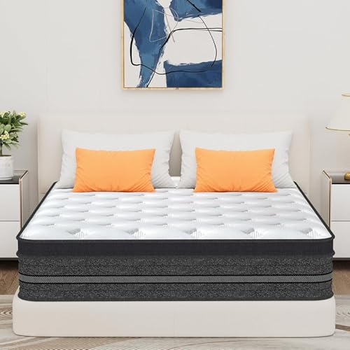 Taschenfederkernmatratze 140x200 cm Höhe 30cm, 7-Zonen Komfort Matratze H3 Härtegrad, Orthopädische&Ergonomische Federkernmatratze mit Memory-Schaum, Hypoallergen, Atmungsaktiv, Öko-Tex Zertifiziert Taschenfederkernmatratze 140x200 cm Höhe 30cm, 7-Zonen Komfort Matratze H3 Härtegrad, Orthopädische&Ergonomische Federkernmatratze mit Memory-Schaum, Hypoallergen, Atmungsaktiv, Öko-Tex Zertifiziert von YIDATONG