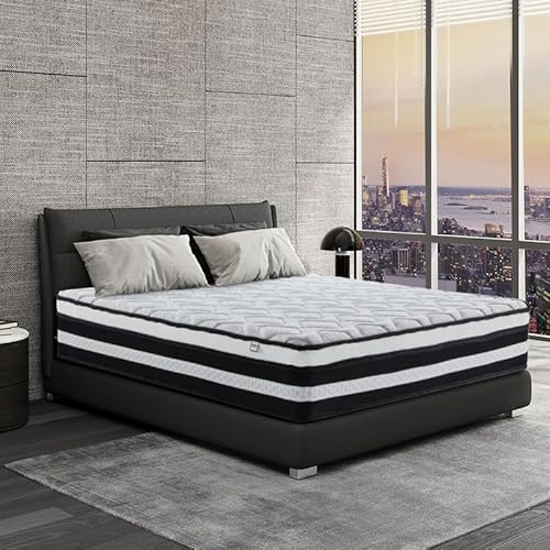 Taschenfederkernmatratze 160x200 cm Höhe 26cm, 7-Zonen Komfort Matratze H3 Härtegrad, Orthopädische&Ergonomische Federkernmatratze mit Memory-Schaum, Hypoallergen, Atmungsaktiv, Öko-Tex Zertifiziert Taschenfederkernmatratze 160x200 cm Höhe 26cm, 7-Zonen Komfort Matratze H3 Härtegrad, Orthopädische&Ergonomische Federkernmatratze mit Memory-Schaum, Hypoallergen, Atmungsaktiv, Öko-Tex Zertifiziert von YIDATONG