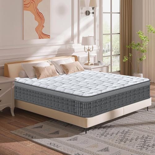 YIDATONG Matratze 160x200, Höhe 28cm, 7-Zonen Taschenfederkernmatratze, Mittlerer Härtegrad H3, Öko-Tex Zertifiziert, Atmungsaktiv, Hypoallergen, Matratze für Einzelbett & Doppelbett von YIDATONG