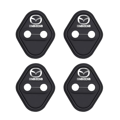 YIDIRUI 4 Stück Schutz für Türverriegelung Auto für Mazda 3 2006-2011 2011-2024, Silikon Schutzabdeckung Wasserdicht Anti-rost Korrosionsschutz Auto Türschloss Abdeckung YIDIRUI 4 Stück Schutz für Türverriegelung Auto für Mazda 3 2006-2011 2011-2024, Silikon Schutzabdeckung Wasserdicht Anti-rost Korrosionsschutz Auto Türschloss Abdeckung von YIDIRUI