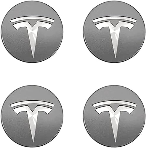 YIDIRUI 4 Stücke Nabenkappen Aufkleber für Tesla Model S 2021-2023, 56mm Felgendeckel Aufkleber Wasserdicht Staubdicht Radzierblende Aufkleber Radnabenabdeckung Dekorative,B YIDIRUI 4 Stücke Nabenkappen Aufkleber für Tesla Model S 2021-2023, 56mm Felgendeckel Aufkleber Wasserdicht Staubdicht Radzierblende Aufkleber Radnabenabdeckung Dekorative,B von YIDIRUI