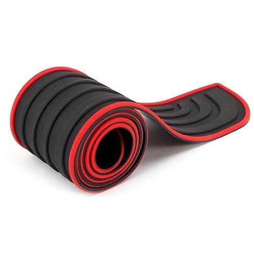 Stoßstangenschutz für Bumper Trunk Kick Plates, Schwellerschutz für Den Kofferraum Kratzfest und Abriebfest Selbstklebender Heckstoßstangenschutz für Autos,104cm*9cm Stoßstangenschutz für Bumper Trunk Kick Plates, Schwellerschutz für Den Kofferraum Kratzfest und Abriebfest Selbstklebender Heckstoßstangenschutz für Autos,104cm*9cm von YIFANFENGSHUN
