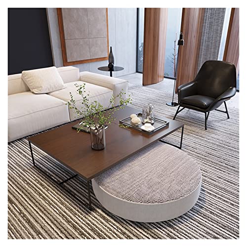 Couchtisch Nordic Haushalt Platz Couchtisch Wohnzimmer Studie Multifunktions Kleiner Tisch Hotelverhandlung Kleiner Teetisch Beistelltisch (Größe : 60x40x35cm) von YIFEI2013-SHOP