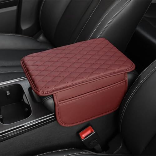 YIGY Auto Armlehnen Auflage für Benz CLA Concept 2023, Memory Schaumstoff Schutzauflage mit Organizer Taschen Armlehnenschoner,C Red YIGY Auto Armlehnen Auflage für Benz CLA Concept 2023, Memory Schaumstoff Schutzauflage mit Organizer Taschen Armlehnenschoner,C Red von YIGY