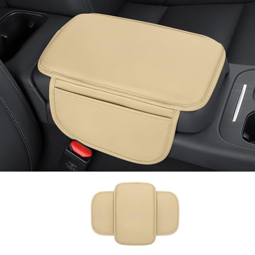 YIGY Auto Armlehnen Auflage für Toyota C-HR/C-HR Hybrid/C-HR Hybrid GR Sport/C-HR+, Memory Schaumstoff Schutzauflage mit Organizer Taschen Armlehnenschoner,B Beige YIGY Auto Armlehnen Auflage für Toyota C-HR/C-HR Hybrid/C-HR Hybrid GR Sport/C-HR+, Memory Schaumstoff Schutzauflage mit Organizer Taschen Armlehnenschoner,B Beige von YIGY
