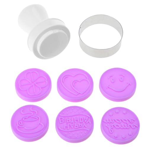 Cookie Stamp Form Mit 6 Briefmarken Blumen Design Keksschneider Stempel Kuchen Schimmel Stempel Pressen Schimmelpilze Handdruck Form Kuchenform Keks Stempel Zum Backen Von von YIGZYCN