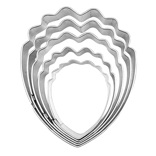Komplizierte Pfingstrosen/Rosen Blütenblätter Verer Formen Professioneller Kuchen Dessert Backform Für Schokolade Und Gumpaste Dekoration Pfingstrosen Blütenblätter Cutter Cutter von YIGZYCN