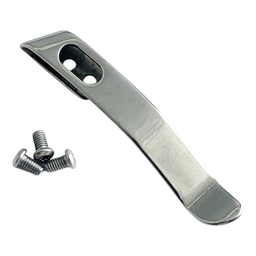 Stabiler 420 Edelstahl-Taschen-Schneider-Clip für Ausrüstungstaschen, Clip für Handwerkswerkzeug mit sicherem Griff und Design Cutter Clip Zubehör Stabiler 420 Edelstahl-Taschen-Schneider-Clip für Ausrüstungstaschen, Clip für Handwerkswerkzeug mit sicherem Griff und Design Cutter Clip Zubehör von YIGZYCN