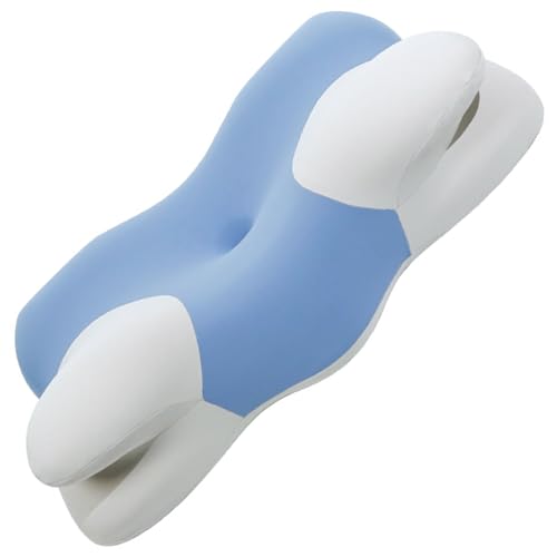 YIGZYCN Atmungsaktives Schlafkissen Memory Memory Foam Contoured Halsstütze Nicht Deforming Struktur Home Bett Essential Kissen Mit Atmungsaktivem Stoff von YIGZYCN