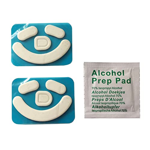 YIGZYCN Mausfüße mit gebogenem Rand, Mausgleiter, für V2 Gaming-Maus, 2 Sets, Mausfüße für Schreibtisch, Gaming-Maus YIGZYCN Mausfüße mit gebogenem Rand, Mausgleiter, für V2 Gaming-Maus, 2 Sets, Mausfüße für Schreibtisch, Gaming-Maus von YIGZYCN