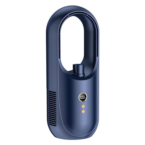 YIGZYCN Schreibtisch Lüfter Blattloser Lüfter Tisch Blattlüfter USB Lüfter 6 Speed ​​Luftkühlung Lüfter Plastik Büro Lüfter Schreibtischvent von YIGZYCN