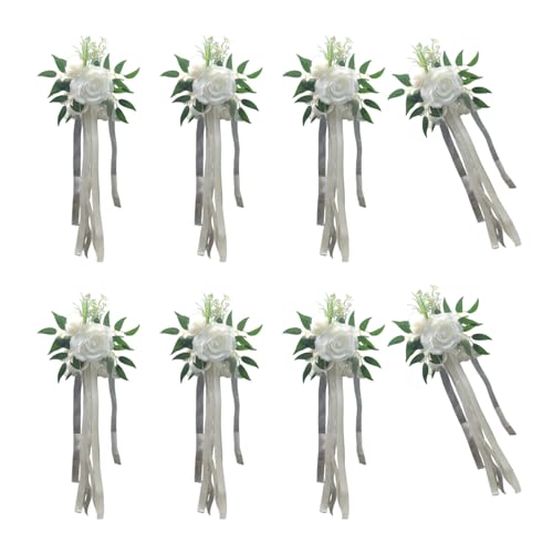 YIGZYCN Set Von 6 Luxuriösen Kirchenbänken Blumen Für Kirchenbänke Hochzeitszeremonie Dekoration Eleganter Stuhl Rücken Blumen Schmücken Blumenstuhlstuhl Für Hochzeiten YIGZYCN Set Von 6 Luxuriösen Kirchenbänken Blumen Für Kirchenbänke Hochzeitszeremonie Dekoration Eleganter Stuhl Rücken Blumen Schmücken Blumenstuhlstuhl Für Hochzeiten von YIGZYCN