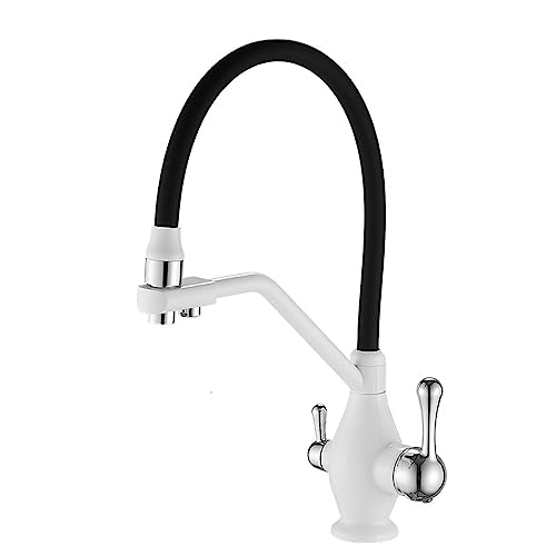 YIHANSS 3-Wege Küchenarmatur Messing 3 in 1 Wasserhahn drehbarer Multifunktionsspüle Spüle Wasserhahn 3 Way-Pushed Gold YIHANSS 3-Wege Küchenarmatur Messing 3 in 1 Wasserhahn drehbarer Multifunktionsspüle Spüle Wasserhahn 3 Way-Pushed Gold von YIHANSS
