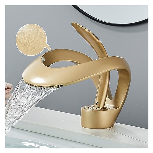 Vollkupfer Auszug Küchenfarbe passende Küchenspüle Heiße Kälte 360 ° Rotation Wasserhahn für Home RV Hotel-Silver (Silber) von YIHANSS