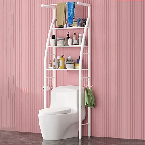 YIHANSS Over Toilettenlagereinheit Badezimmerregal Organizer Ständer über Toilettenlagerständer Waschküche Regal Einheit Organizer Rack Sparen Moderne Minimalist () von YIHANSS