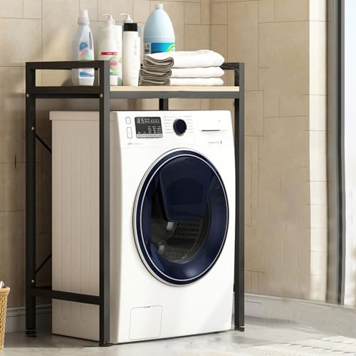 YIHANSS Über Toilettenlagereinheit 3 ​​Tierbadezimmerregal Organizer Ständer über Toilettenlagerständer Waschküchen -Regal Organizer Rack Dicked Metallhalterung (schwarz 171 cm) von YIHANSS