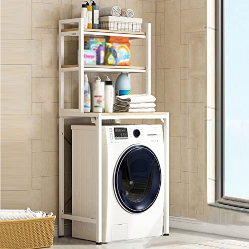 YIHANSS Über Toilettenlagereinheit 3 ​​Tierbadezimmerregal Organizer Ständer über Toilettenlagerständer Waschküchen -Regal Organizer Rack Dicked Metallhalterung (schwarz 171 cm) von YIHANSS