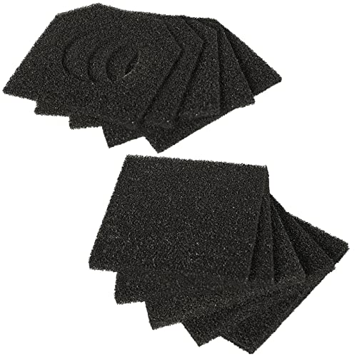 YIHUA # 10-teiliges Ersatz-Aktivkohlefilter-Set (5 vorne und 5 hinten) für 948DQ-I und 948948DQ-III Löt-Rauchabsauger von YIHUA