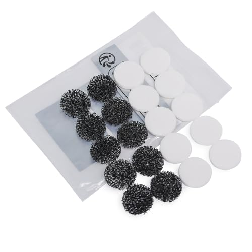 YIHUA #948CF 10 Stück Entlöt-Ersatz-Keramikfilter und 10 Stück Filtrationsadsorber (NUR für YIHUA 948-II 948D-III Entlötpistole, Gesamtpackung mit 20 Stück) von YIHUA
