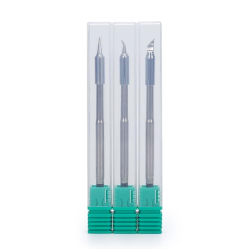 YIHUA C245-kompatibles 3-teiliges Lötspitzen-Set (Typ I, Type-SI und Typ-K), nur für YIHUA 982 Black, 982D, 982-III (606A Handstück) und 982D-II Lötstation von YIHUA