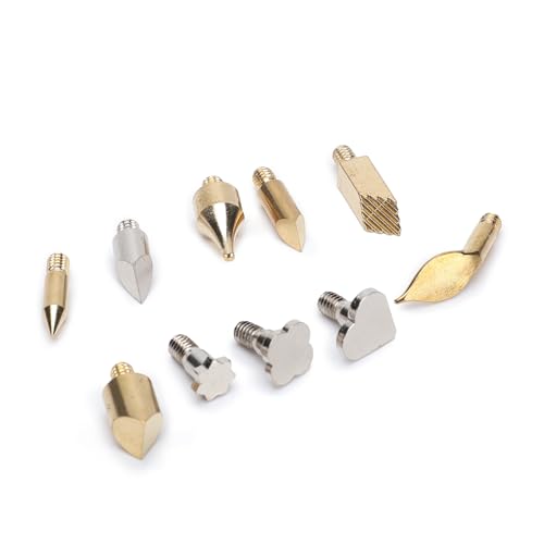 YIHUA Ersatz-Pyrographie-Spitzen (Solid-Tip Type) for YIHUA 939D-II YIHUA 930-IV and YIHUA 939D-VII Holzverbrennungs-Pyrographie-Kit von YIHUA