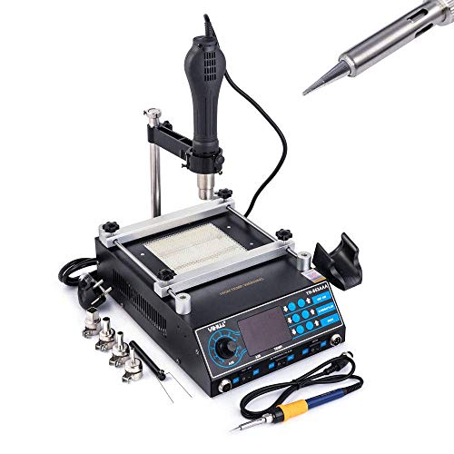 Yihua 853AAA 3 in 1 Vorheizung-Heißluft-Lötstation 1270W CPU-PID-Regler BGA Rework Station ESD Yihua 853AAA 3 in 1 Vorheizung-Heißluft-Lötstation 1270W CPU-PID-Regler BGA Rework Station ESD von YIHUA