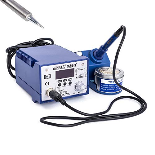 Yihua 939D+ Digitale Profi Lötstation 75W PID-Regler 3 Schnellwahltasten ESD Yihua 939D+ Digitale Profi Lötstation 75W PID-Regler 3 Schnellwahltasten ESD von YIHUA
