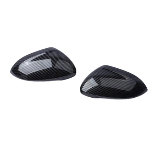 YIJIAVSX Für VW ID3 ID.3 E11 2019 2020 2021 2022 2023 2024 Carbon Look Rückspiegel Abdeckung Tuning Zubehör Spiegelabdeckungen(Without Assist Hole) von YIJIAVSX