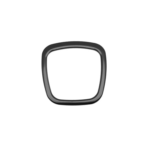 YIJIAVSX Lenkradbezug Innenzubehör Lenkrad Mitte Logo Abdeckungen Aufkleber Trim Für A-UDI A4 B6 B7 B8 A6 C6 A5 Q7 Q5 A3 Auto Styling Lenkrad Aufkleber(Schwarz) von YIJIAVSX