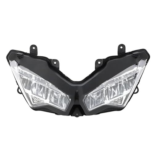 YIJIAVSX Motorrad Scheinwerfer für Ninja 400 für Ninja 650 ZX6R ZX-6 636 ZX250 Motorrad Scheinwerfer Scheinwerfer Scheinwerfer Gehäuse Scheinwerfer von YIJIAVSX