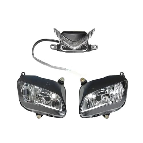 YIJIAVSX Motorradscheinwerfer für CBR600RR 2007–2012 CBR600RA 2009 2010 2011 2012 Motorrad-Frontscheinwerfer-Set (2) von YIJIAVSX