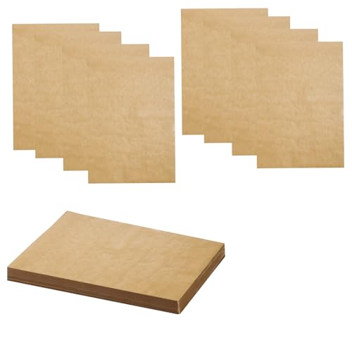 YILANJIN 100 Blatt Fettdicht Baking Paper, Backpapier Ölbeständig, Käsepapier, Sandwich Papier, Deli Papierblätter, Backpapier Antihaft zum Backen, Kochen, Grillen, Frittieren, 40 x 30cm von YILANJIN