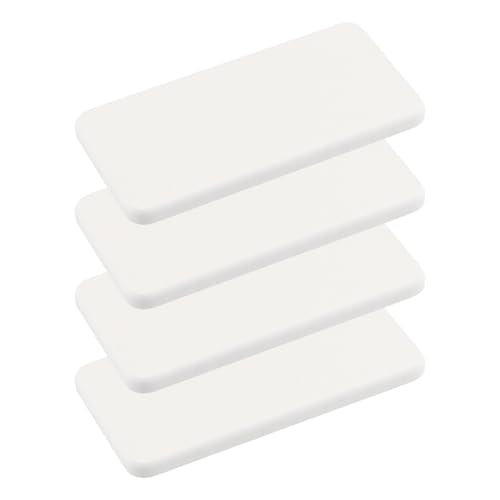 YILANJIN Untersetzer, 4 Stück 16 x 8 cm Wasserabsorbierenden Diatomit-Untersetzer für Küche, Weiß Saugfähige Untersetzer für Getränke, Saugfähiges Steintablett für Tassen, Kosmetische, Handseife YILANJIN Untersetzer, 4 Stück 16 x 8 cm Wasserabsorbierenden Diatomit-Untersetzer für Küche, Weiß Saugfähige Untersetzer für Getränke, Saugfähiges Steintablett für Tassen, Kosmetische, Handseife von YILANJIN