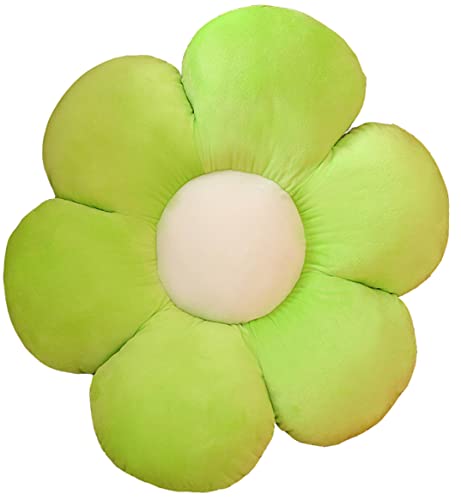 YILANLAN Blumenkissen Bodenmatte aus Plüsch Sitzkissen Dekokissen Sofakissen (30 cm, Green) von YILANLAN