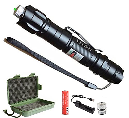 YILAYMEI Professionelle Superhelle Outdoor-Taschenlampe für Astronomie mit Fernstrahl, wiederaufladbare Taschenlampe von YILAYMEI