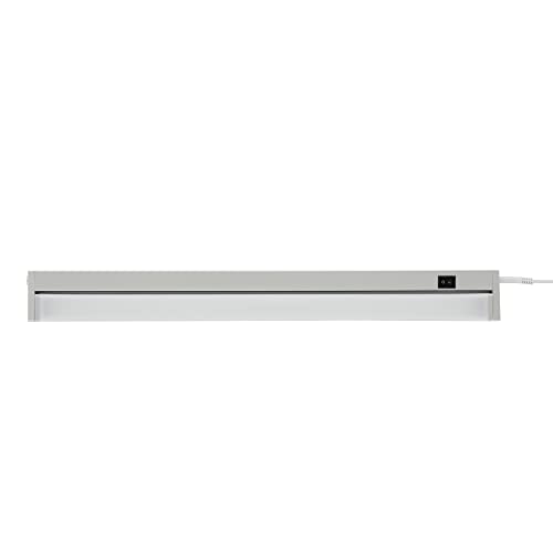 Telefunken 600104TF, LED Unterbauleuchte | schwenkbar, inkl. Schalter, Verbindungskabel und Zuleitung | Unterbaulampe 8W, 1.000lm | Lichtfarbe LED Leiste: neutralweiÃŸ | Länge: 55 cm | Farbe: titan von YILEEY